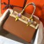 Imitation Hermes Birkin 30 Handmade Bag In Gold Epsom Leather JM1378nD28
