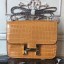 Imitation Hermes Camarel Constance MM 24cm Crocodile Bag JM1765fw56