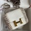 Imitation Hermes Constance 18 Handmade Bag In Himalaya Crocodile Niloticus Skin JM875qe74