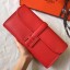 Imitation Hermes Jige Elan 29 Clutch In Red Epsom Leather JM517QA81