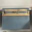 Imitation Hermes Kelly Danse II Bag In Blue Lin Evercolor Calfskin JM1985RD67