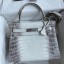 Imitation Hermes Kelly Retourne 28 Handmade Bag In Himalaya Crocodile Niloticus Skin JM1113QA81