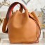 Imitation Hermes Licol 17cm Bag In Tan Evercolor Calfskin JM1709QA81
