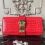 Knockoff AAAAA Hermes Medor Clutch Bag In Cherry Crocodile Leather JM1579IC64