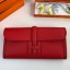 Knockoff Best Hermes Jige Elan 29 Clutch Bag In Red Swift Calfskin JM230Pu45