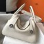 Knockoff Best Hermes Lindy 26cm Bag In Beton Clemence Leather PHW JM528Pu45