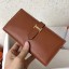 Knockoff Cheap Hermes Gold Swift Bearn Gusset Wallet JM557sm35