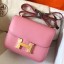 Knockoff Hermes Constance 18 Handmade Bag In Pink Epsom Leather JM2010pO91