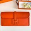 Knockoff Hermes Jige Elan 29 Clutch Bag In Orange Swift Calfskin JM1116pO91