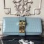 Knockoff Hermes Medor Clutch Bag In Ciel Crocodile Leather JM1101jI43