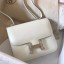 Luxury Replica Hermes Constance 18 Handmade Bag In White Epsom Leather JM1063CF36