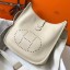 Replica 1:1 Hermes Evelyne III 29 PM Bag In Craie Clemence Leather JM1890tX63
