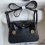 Replica Best Quality Hermes Mini Lindy Handmade Bag In Black Matte Alligator Leather JM1349wU18