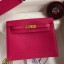 Replica Designer Hermes Kelly Danse II Bag In Rose Mexico Evercolor Calfskin JM1480Le42
