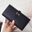 Replica Hermes Black Epsom Bearn Gusset Wallet JM566BH97
