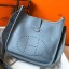 Replica Hermes Evelyne III 29 PM Bag In Blue Lin Clemence Leather JM1533pe68