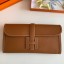 Replica Hermes Jige Elan 29 Clutch Bag In Gold Epsom Leather JM378SZ66