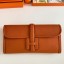 Replica Hermes Jige Elan 29 Clutch Bag In Orange Epsom Leather JM179gn30