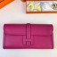 Replica Hermes Jige Elan 29 Clutch Bag In Rose Purple Swift Calfskin JM775gn30