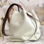 Replica Hermes Licol 17cm Bag In White Evercolor Calfskin JM727iH93