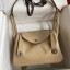 Replica Hermes Lindy 26 Handmade Bag In Trench Clemence Leather JM497sD46