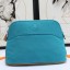 Replica Hermes Medium Bolide Travel Case In Blue Horizon Cotton JM1593QA46