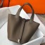 Replica Hermes Picotin Lock 18 Bag In Trench Clemence Leather JM412PU57