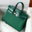 Replica Hermes Touch Birkin 25cm Limited Edition Green Bag JM2029nB47