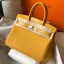 Replica Hermes Touch Birkin 30cm Limited Edition Yellow Bag JM1093sD46