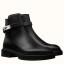 Replica Hermes Veo Ankle Boots In Black Calfskin JM1059dK58