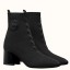 Replica Hermes Volver 60 Ankle Boot In Black Knit JM1587Mq29