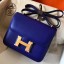 Top Hermes Constance 18 Handmade Bag In Blue Electric Epsom Leather JM1589He97