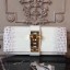 Top Hermes Medor Clutch Bag In White Crocodile Leather JM1727gt75