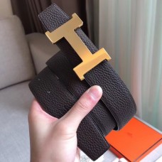 Hermes Constance Belt Buckle & Cafe Clemence 38 MM Strap JM100QX19