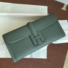 Hermes Jige Elan 29 Clutch Bag In Vert Amande Epsom Leather JM1788UO29