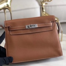 Hermes Kelly Danse Handmade Bag In Gold Swift Leather JM69OO68