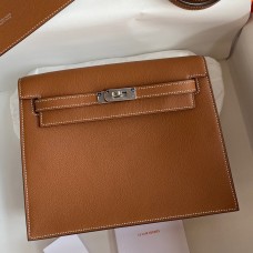 Hermes Kelly Danse II Bag In Gold Evercolor Calfskin JM1656JB13