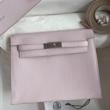 Hermes Kelly Danse II Bag In Mauve Pale Evercolor Calfskin JM857jq27