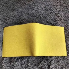 Hermes Yellow MC Copernic Compact Wallet JM634Hd99