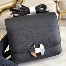 Knockoff Hermes 2002 20cm Bag In Black Evercolor Calfskin JM995mD64