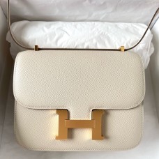 Replica Hermes Constance 1-18 Mirror Bag In Nata Epsom Calfskin JM2078Fi42