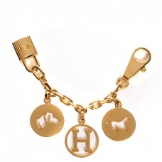 Replica Hermes Gold Breloque Bag Charm JM463dK58