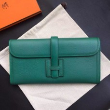Replica Hermes Jige Elan 29 Clutch Bag In Malachite Epsom Calfskin JM568UD97